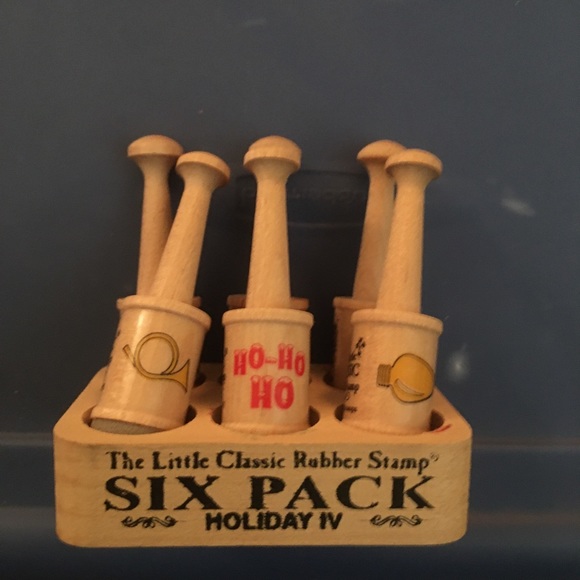 Holiday Stamps - Little Classics set of 6 with Free desk tray! - Picture 2 of 6